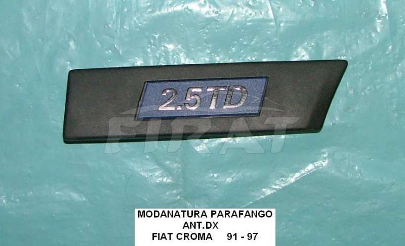 MODANATURA PARAFANGO FIAT CROMA T.D. 91 - 97 ANT.DX